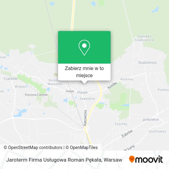 Mapa Jaroterm Firma Usługowa Roman Pękała