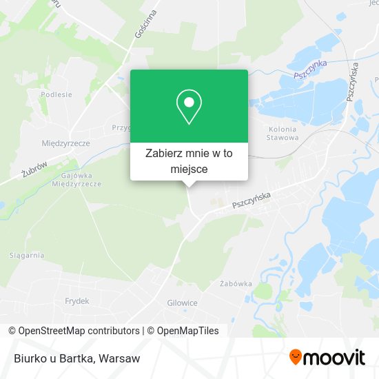 Mapa Biurko u Bartka