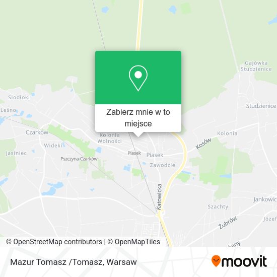 Mapa Mazur Tomasz /Tomasz