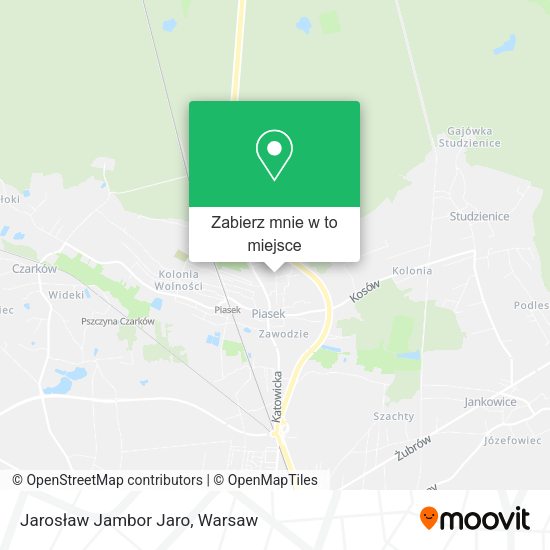 Mapa Jarosław Jambor Jaro