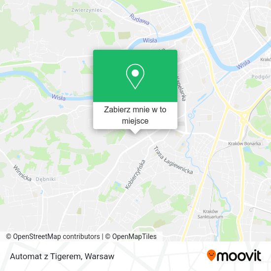 Mapa Automat z Tigerem