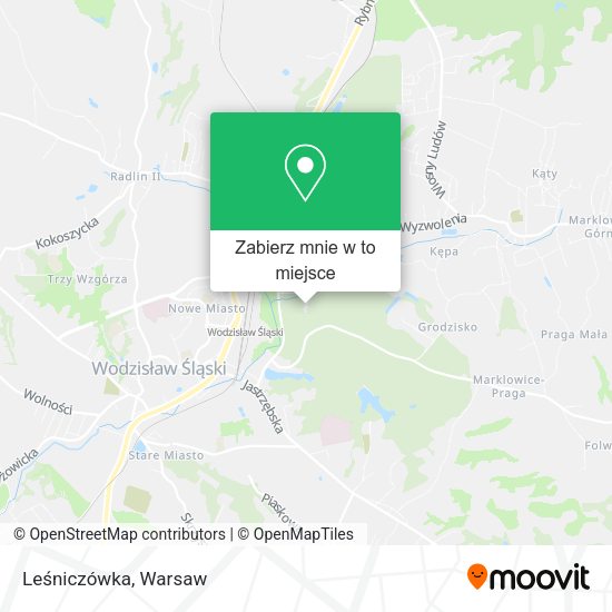 Mapa Leśniczówka