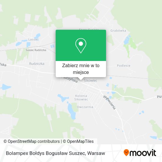 Mapa Bolampex Bołdys Bogusław Suszec