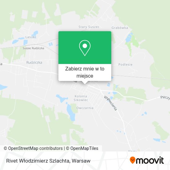 Mapa Rivet Włodzimierz Szlachta