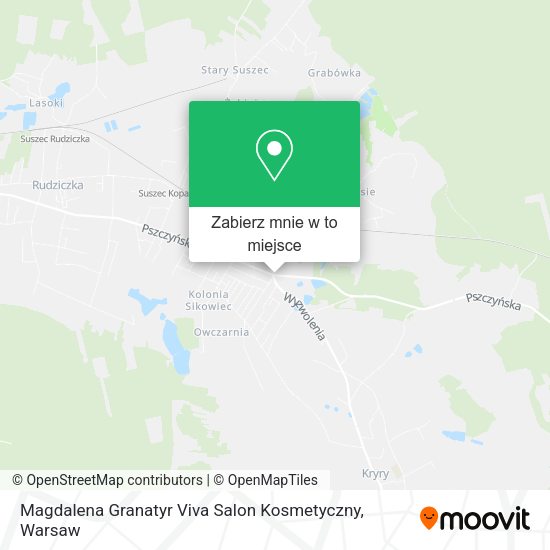 Mapa Magdalena Granatyr Viva Salon Kosmetyczny