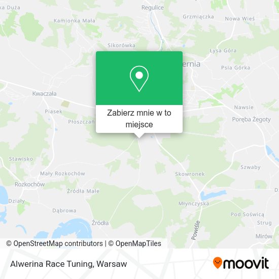 Mapa Alwerina Race Tuning