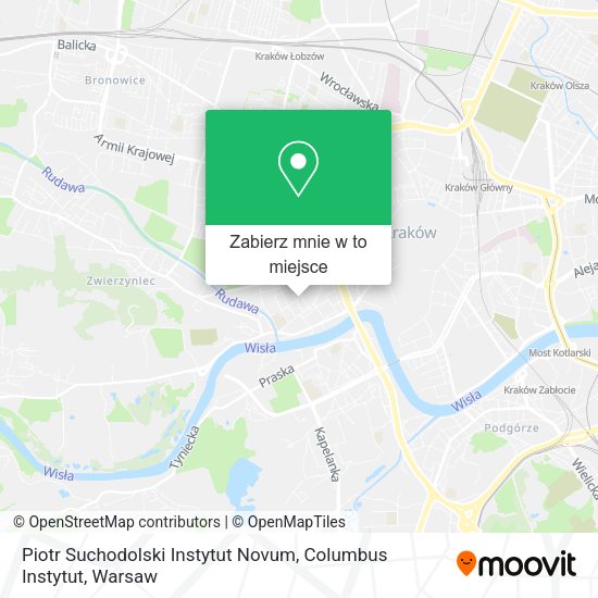 Mapa Piotr Suchodolski Instytut Novum, Columbus Instytut