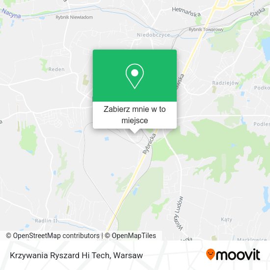 Mapa Krzywania Ryszard Hi Tech