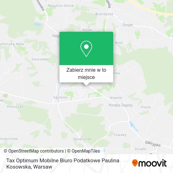 Mapa Tax Optimum Mobilne Biuro Podatkowe Paulina Kosowska