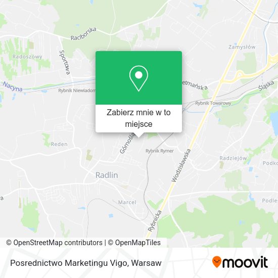 Mapa Posrednictwo Marketingu Vigo