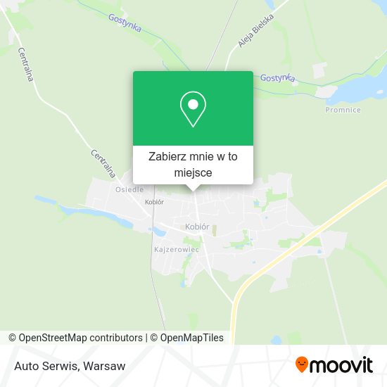 Mapa Auto Serwis