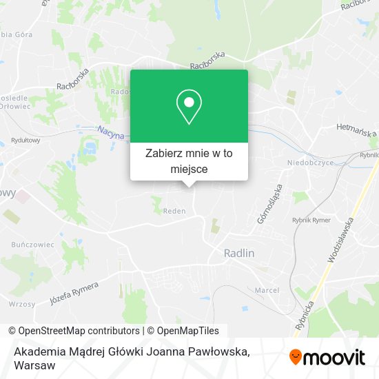 Mapa Akademia Mądrej Główki Joanna Pawłowska