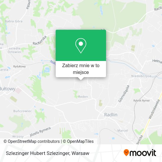 Mapa Szlezinger Hubert Szlezinger