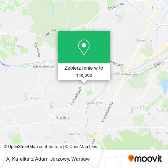 Mapa Aj Kafelkarz Adam Jarzowy