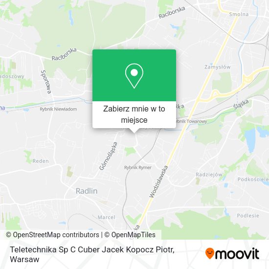 Mapa Teletechnika Sp C Cuber Jacek Kopocz Piotr