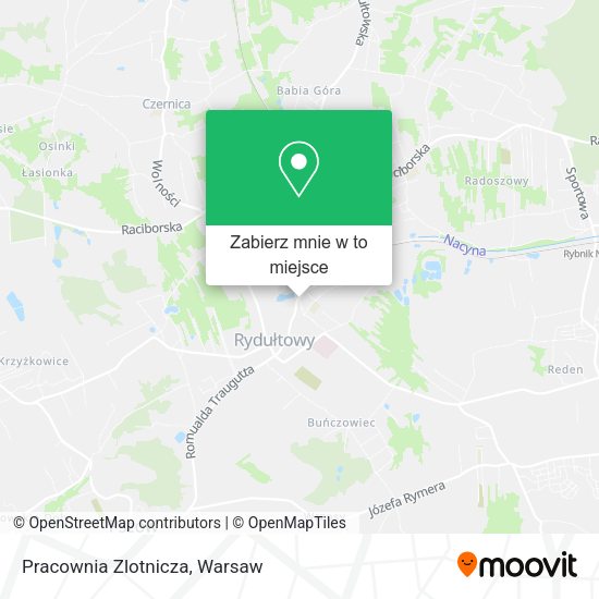 Mapa Pracownia Zlotnicza