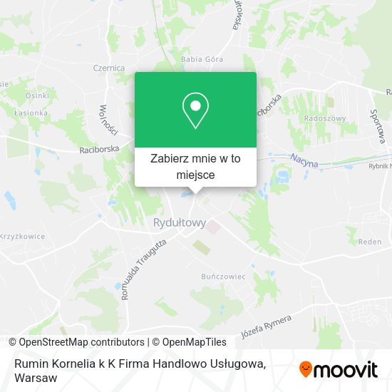 Mapa Rumin Kornelia k K Firma Handlowo Usługowa