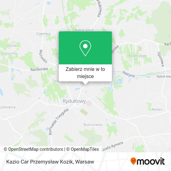 Mapa Kazio Car Przemysław Kozik