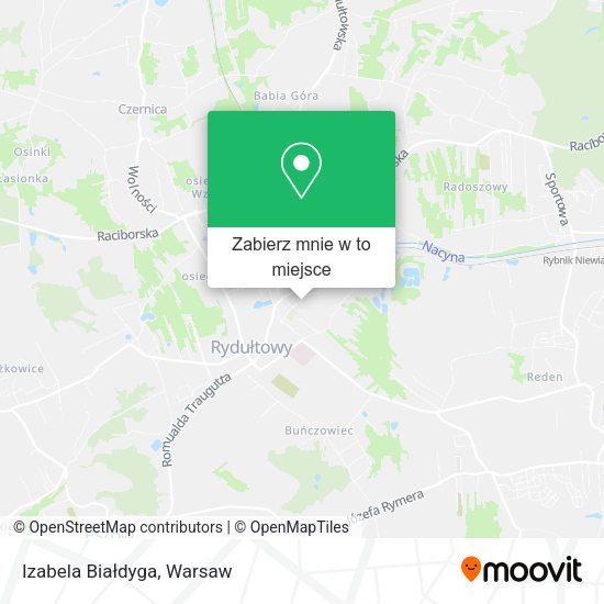 Mapa Izabela Białdyga