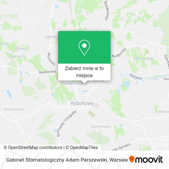 Mapa Gabinet Stomatologiczny Adam Perszewski