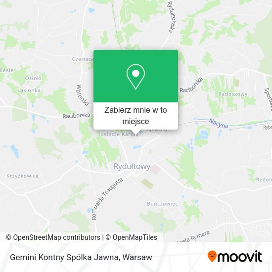 Mapa Gemini Kontny Spólka Jawna