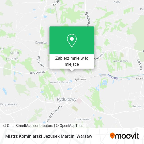 Mapa Mistrz Kominiarski Jezusek Marcin