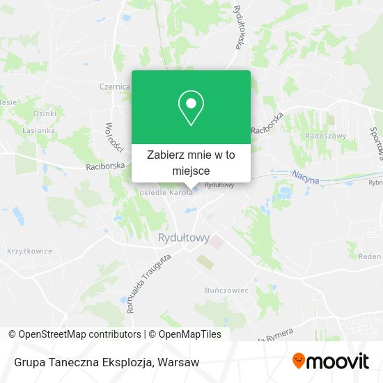 Mapa Grupa Taneczna Eksplozja