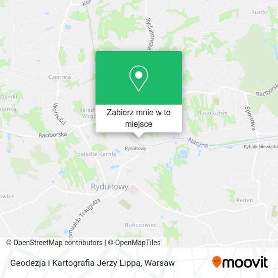 Mapa Geodezja i Kartografia Jerzy Lippa