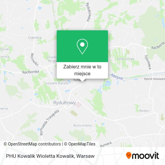 Mapa PHU Kowalik Wioletta Kowalik