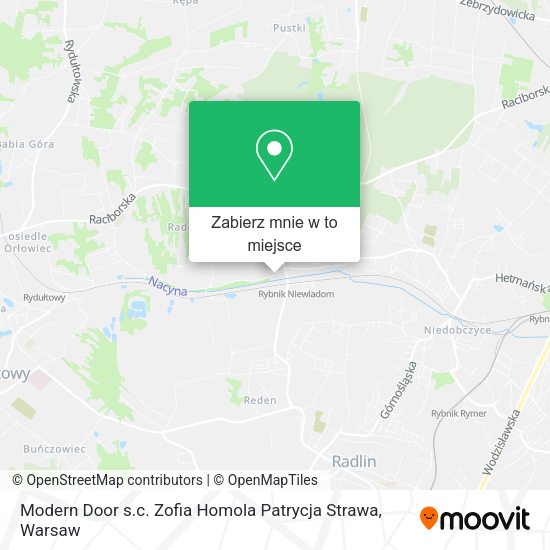 Mapa Modern Door s.c. Zofia Homola Patrycja Strawa