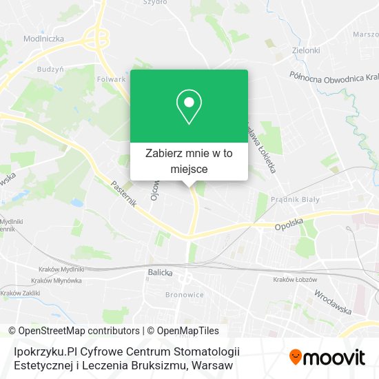 Mapa Ipokrzyku.Pl Cyfrowe Centrum Stomatologii Estetycznej i Leczenia Bruksizmu