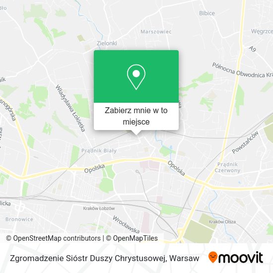 Mapa Zgromadzenie Sióstr Duszy Chrystusowej