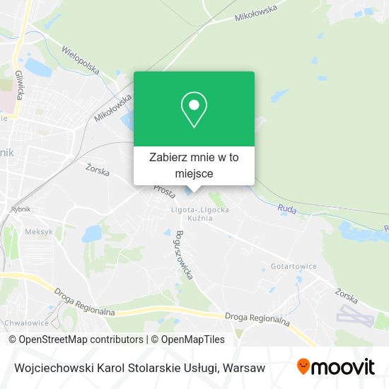 Mapa Wojciechowski Karol Stolarskie Usługi