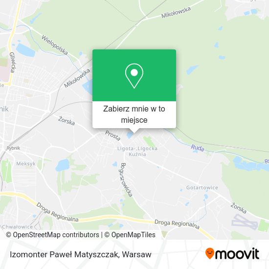 Mapa Izomonter Paweł Matyszczak