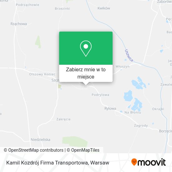 Mapa Kamil Kozdrój Firma Transportowa