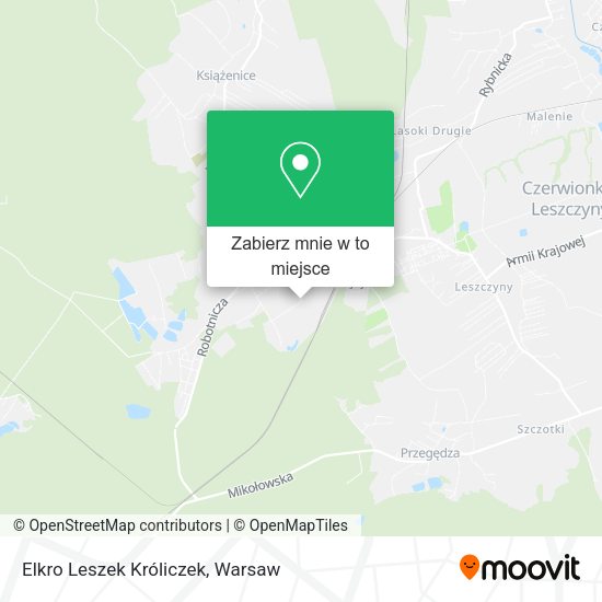 Mapa Elkro Leszek Króliczek