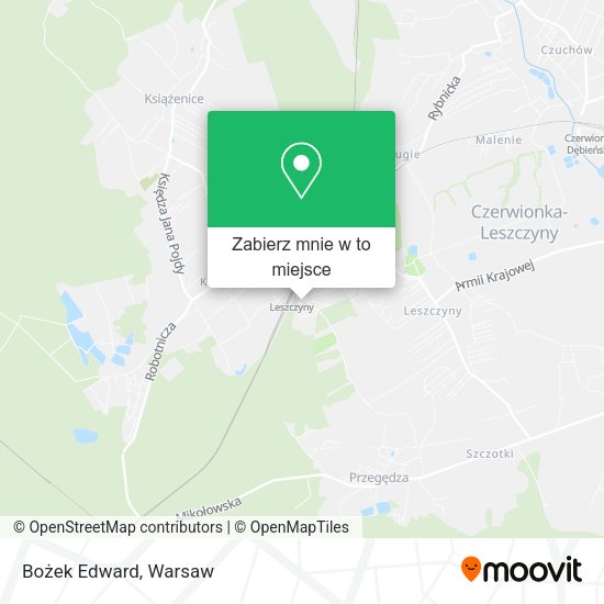 Mapa Bożek Edward