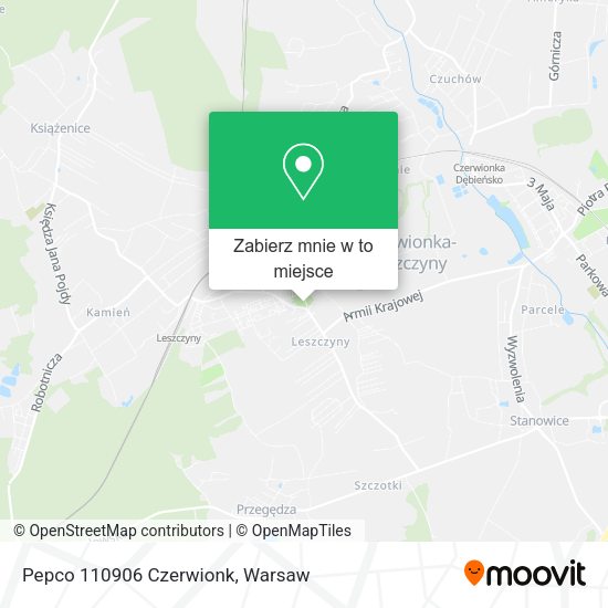 Mapa Pepco 110906 Czerwionk