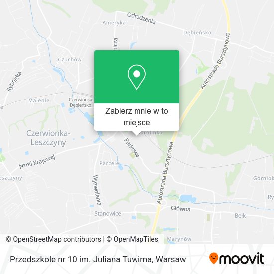 Mapa Przedszkole nr 10 im. Juliana Tuwima