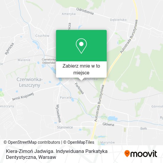 Mapa Kiera-Zimoń Jadwiga. Indywiduana Parkatyka Dentystyczna