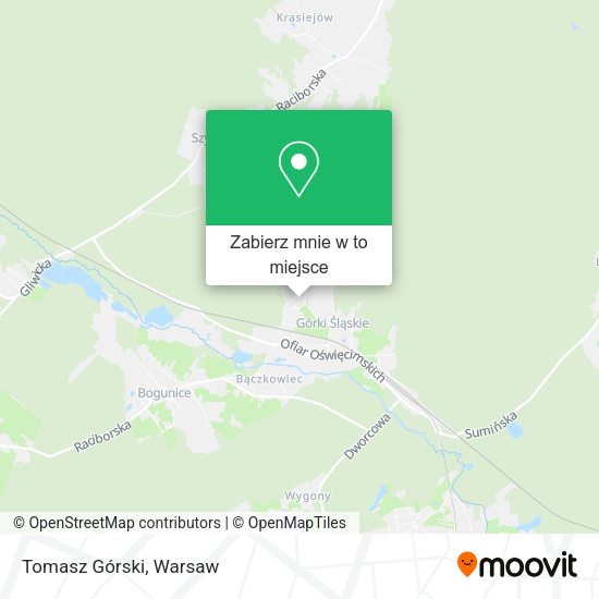 Mapa Tomasz Górski