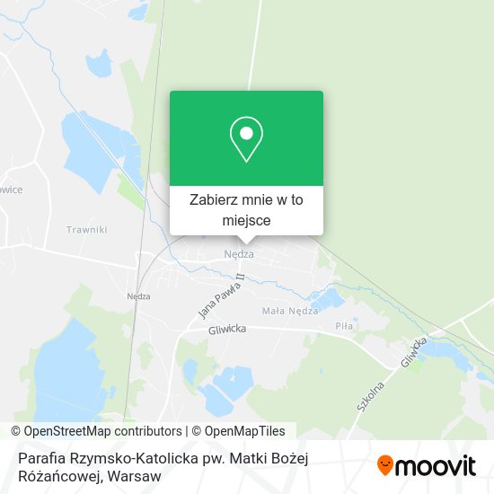 Mapa Parafia Rzymsko-Katolicka pw. Matki Bożej Różańcowej