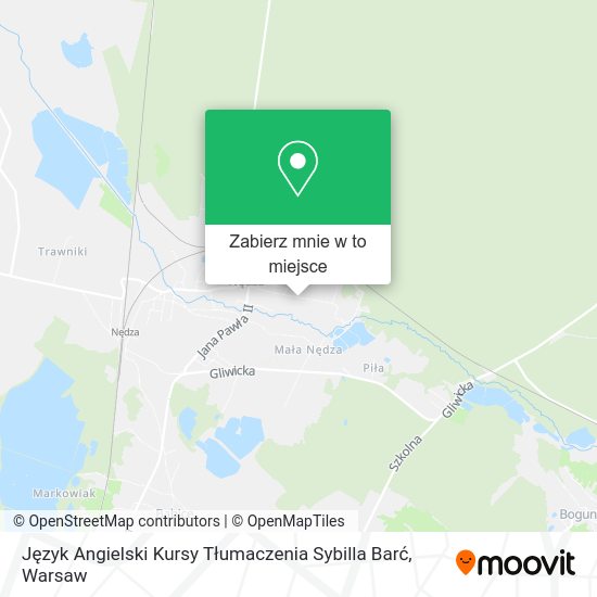 Mapa Język Angielski Kursy Tłumaczenia Sybilla Barć