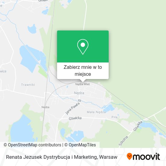 Mapa Renata Jezusek Dystrybucja i Marketing