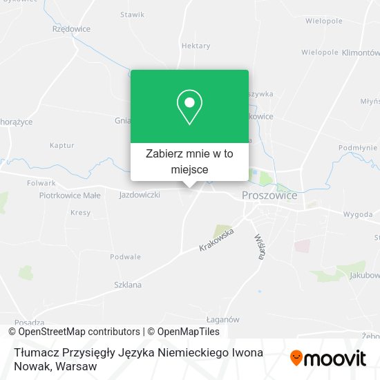 Mapa Tłumacz Przysięgły Języka Niemieckiego Iwona Nowak