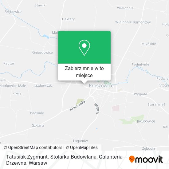 Mapa Tatusiak Zygmunt. Stolarka Budowlana, Galanteria Drzewna