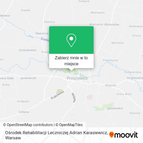 Mapa Ośrodek Rehabilitacji Leczniczej Adrian Karasiewicz