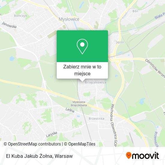 Mapa El Kuba Jakub Żołna