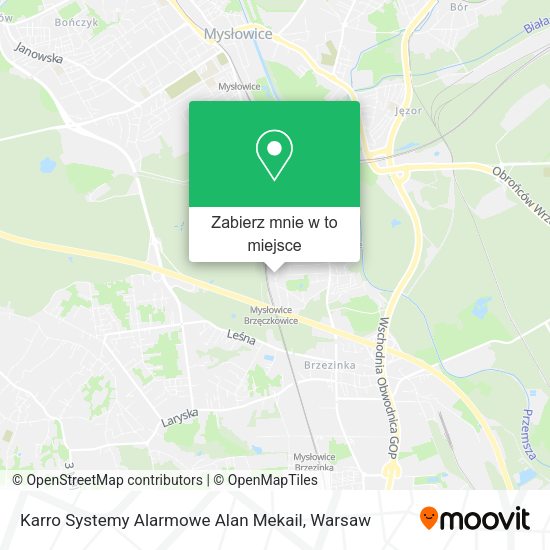 Mapa Karro Systemy Alarmowe Alan Mekail