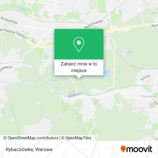 Mapa Rybaczówka